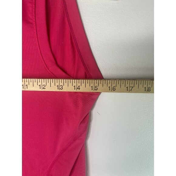 Nike Pro Combat Womens Hot Pink Athletic Tank Sleeveless Stretch Dri Fit Small - Picture 8 of 10